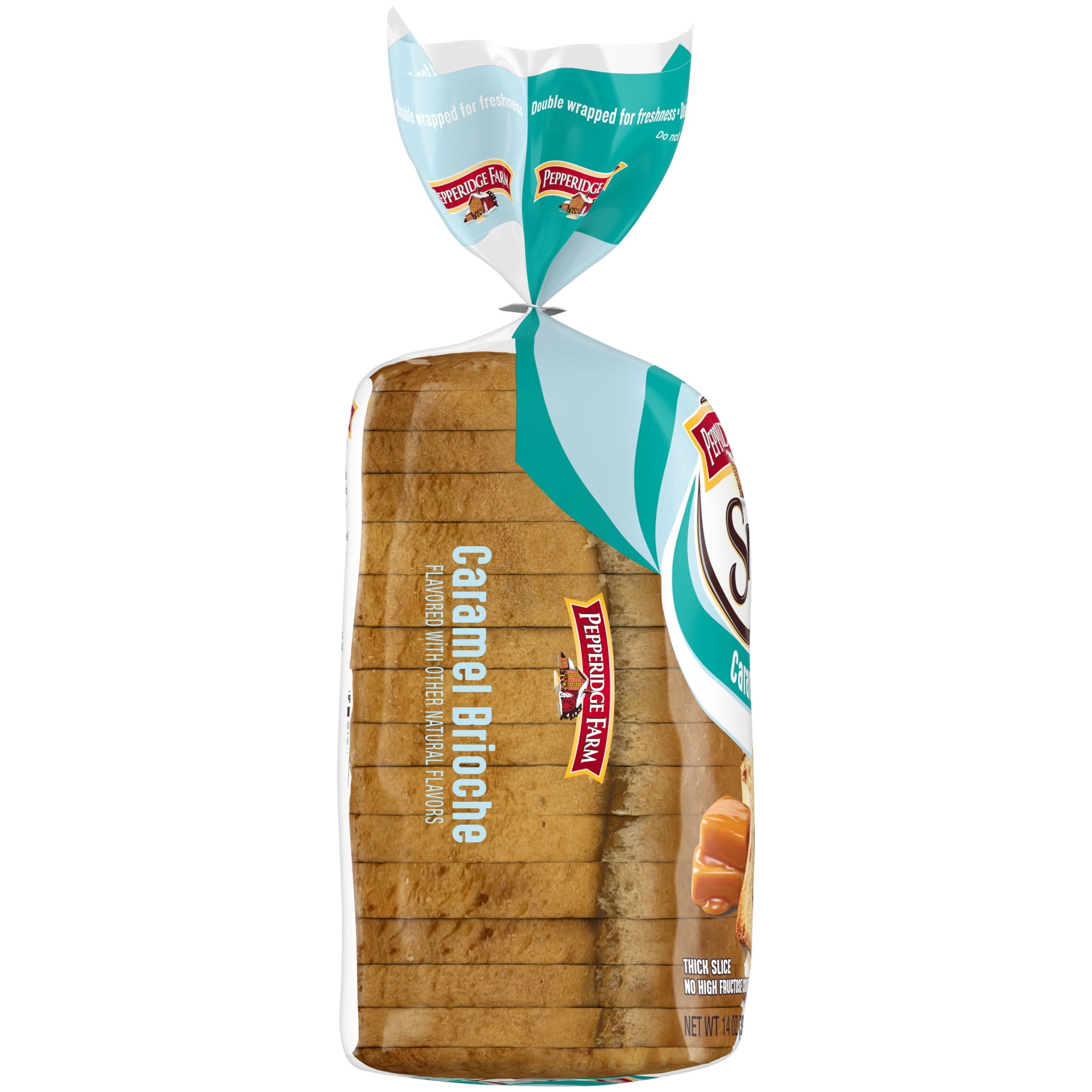 Pepperidge Farm Swirl Caramel Brioche Flavored Bread, 14 oz Bag