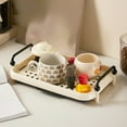 thumbnail image 4 of Leodye 1PCS Cream-style Desktop Cup Storage Rack Drainage Design Compact Kitchen office Mug Teacup Organizer Holder -14.76x10.04x3.35in, 4 of 6