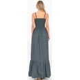 thumbnail image 2 of HAPPY BAY Womens House Daily Routine Evening Wear Evening Holiday Vacation Pencil Tube Top Maxi Frill Dress Evening Gown M-L Cloud X_AB710, 2 of 4