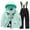 Green, variant on Gpaecead 3-12 Years Fashion Kid's Girls Boys Ski Suit Windproof Warm Kid's Solid Color Skiing Set Green
