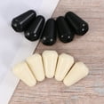 thumbnail image 4 of 10Pcs Caps for Electric Guitar Switch Plastic Lid for 5-Level Switch on Guitar (Black Beige), 4 of 7