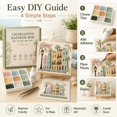 thumbnail image 2 of Timeless American Destinations Sea Glass Art Kit, DIY Coastal Mosaic Craft Set for Adults & Beginners, Handmade Home Decor Gift, 6 Travel-Inspired Styles, 2 of 7