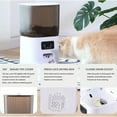 thumbnail image 3 of TATAVR Automatic Cat Feeder, WiFi Automatic Dog Feeder with 5L Large Food Storage Container, Cat Food Dispenser for Multiple Pets, Detachable for Easy Clean, 3 of 6