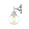 thumbnail image 5 of Trade Winds Chatham Glass Globe Wall Sconce in Chrome, 5 of 5