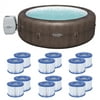 Bestway SaluSpa St Moritz Hot Tub & Coleman Filter Replacement (12 Pack)