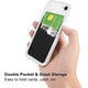 thumbnail image 4 of Phone Wallet, Card Holder for Back of Phone Stick on Phone Cases Great Storage Compatible for iPhone/Android/Samsung Galaxy Pack of 5, 4 of 5