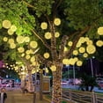 thumbnail image 2 of Lámpara de bola de ratán LED para exteriores, impermeable, para colgar en forma de árbol, para jardín, decorativa para calle, para Navidad, 2 of 5