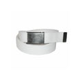 thumbnail image 2 of CTM  Fabric Belt with Flip Top Nickel Buckle (Pack of 3) (Men), 2 of 3