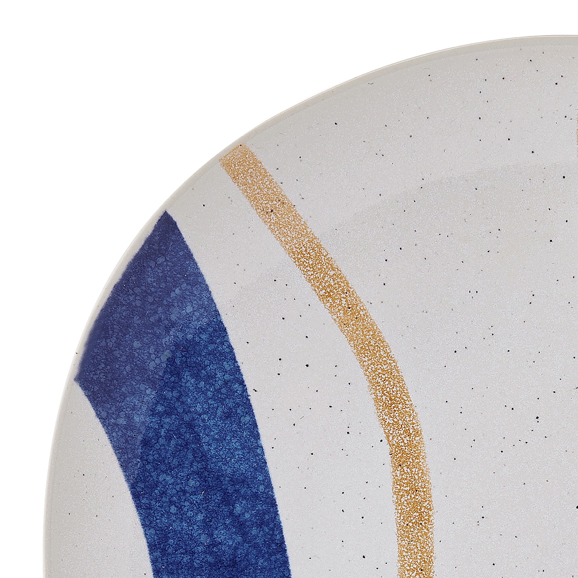 Pfaltzgraff Artful Circles 12 Piece Stoneware Dinnerware Set Off White