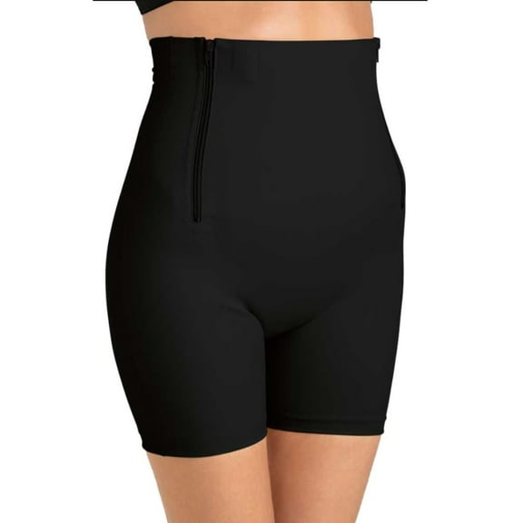 Amoena Womens CuraScar Post Surgery Compression Panty, tissue support, scar treatment Black size 2XL