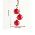 thumbnail image 3 of 3 Pieces Large Jingle Bell Christmas Joy Bell Metal Ornaments with Star Cutouts Sleigh Rustic Xmas Tree Wreath Garland Holiday Party DIY Decor, 3 of 8