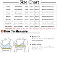 thumbnail image 3 of Women Bras 3-Pack Sports Bra Without Wire Free Support Yoga Running Vest Underwears Sports Bras for Women Multicolor5 M, 3 of 8