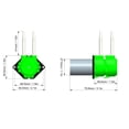 thumbnail image 4 of Peristaltic Pump, High Efficiency Liquid Water Pump Durable  For Viscous Liquid For Non Viscous Liquid DC 24V, 4 of 8