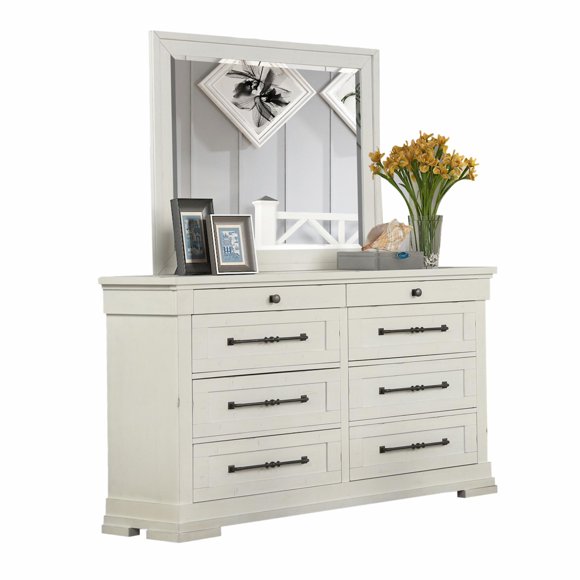 White Dresser Mirrors