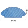 thumbnail image 2 of Robot Water Tank Mop Cloth Rags For Explorer Serie 20 40 Rg6825 Rg6871 Rg6875 X3 Robotic Vacuum Cle Banmo, 2 of 5