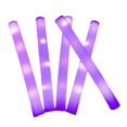 thumbnail image 1 of unique Purple LED Foam Sticks - Glitter Light Sticks Party Supplies for Kids Light Sticks, Carnival, Birthday, Wedding, 1 of 5