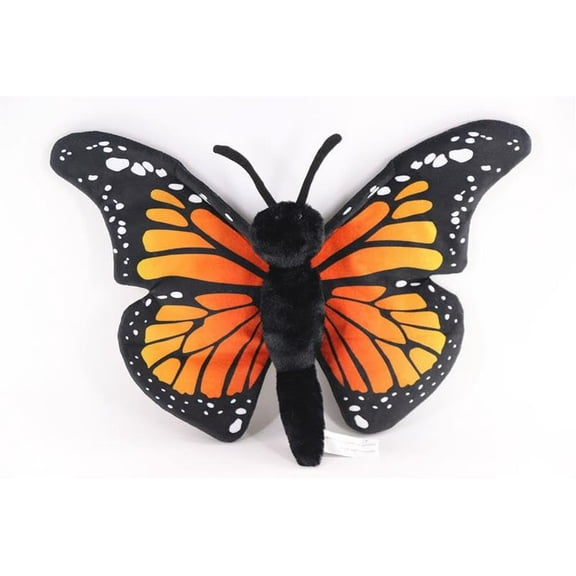 The Petting Zoo, Butterfly Stuffed Animal, Gifts for Girls, Wild Onez Orange Monarch Butterfly Plush Toy (20 inch)