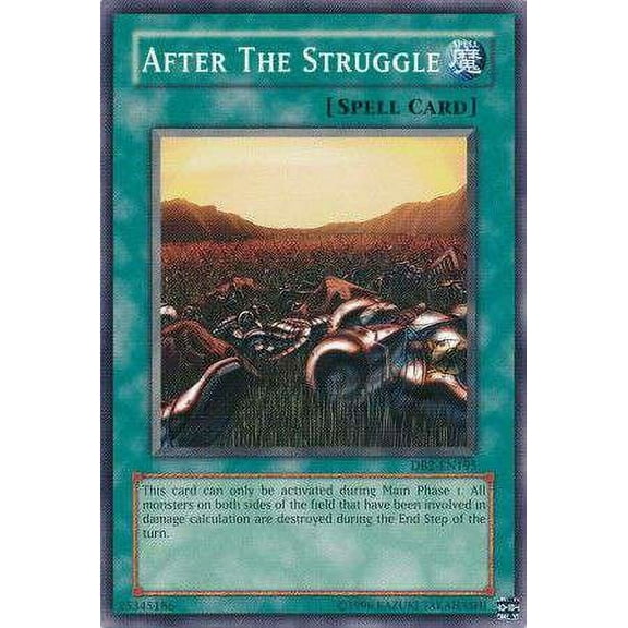 YuGiOh Dark Beginning 2 Common After the Struggle DB2-EN195