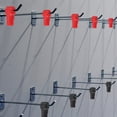 thumbnail image 4 of Uxcell Stop Peg Lock, Pegboard Hooks Anti Theft Lock for Mobile Accessories Shop Red 6 mm, 4 of 7