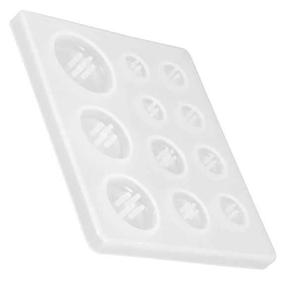 Supvox Craft Button Molds Reusable for Resin and Epoxy Projects 3Pcs