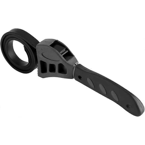 Band Wrench, 500mm Heavy Duty Rubber Band Wrench Tank Cap Tighten Loosen Oil Filter Allen Wrench
