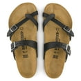 thumbnail image 4 of BIRKENSTOCK Women's Mayari Black Oiled Leather - 0171481 4.5 BLACK, 4 of 5