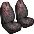 thumbnail image 3 of XYZCANDO Breathable Car Seat Covers SUV Van Sedan, Easy to Install Washable Car Front Seat Covers 2 pcs Stretchy Cloth Red Stag Camo, 3 of 10