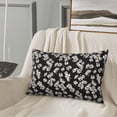thumbnail image 5 of Salouo Daisies Flowers Print Print Pillow Case Cover,Wrinkle-Free Bed Pillow Cover Pack of 1 Home Decor Fade-Resistant and Stain-Resistant ,Pillows Not Included -20"x30", 5 of 8