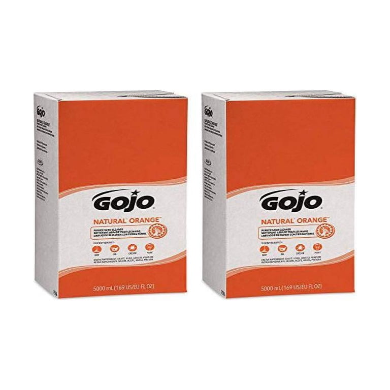 Gojo Natural Orange Pumice Hand Cleaners, Citrus, Bag-in-Box