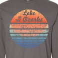 thumbnail image 4 of Inktastic Lake of the Ozarks Distressed Retro Sunset Long Sleeve T-Shirt, 4 of 5