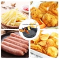 thumbnail image 4 of Air Fryer Silicone Basket 8 Inch Reusable Air Fryer Silicone Basket BPA-Free  Heat Resistant Silicone Air Fryer Basket with Pour Port Air Fryer Accessories for Kitchen, 4 of 7