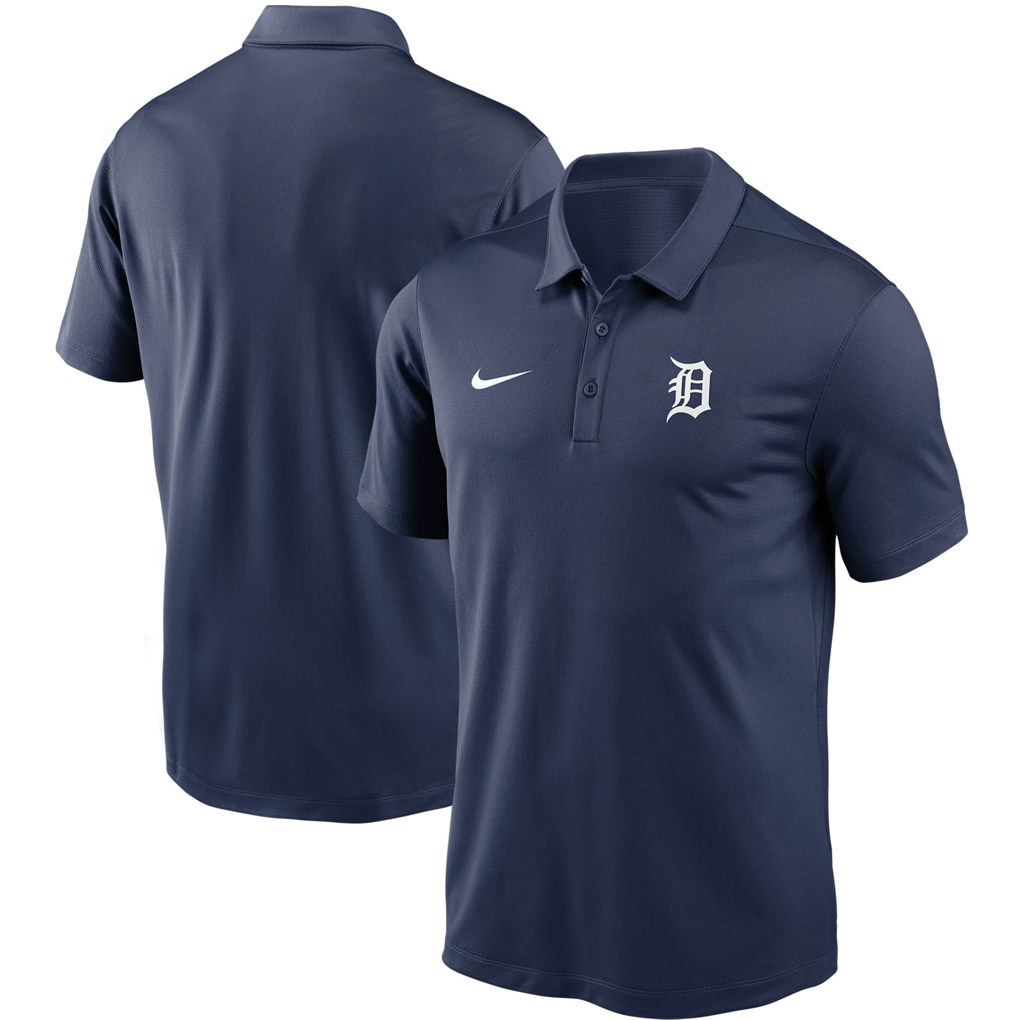 Detroit Tigers Nike Team Logo Franchise Performance Polo - Navy - Walmart.com - Walmart.com