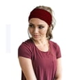thumbnail image 5 of Paquete de 3 diademas para hombres, diadema deportiva para hombres y mujeres, banda para la cabeza que absorbe el sudor, bandas para el sudor para correr, gimnasio, entrenamiento, tenis,, 5 of 5