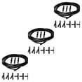 thumbnail image 5 of Wisewang Rubber Universal Fit For Easy Installation Washer Nozzle Hose Kit Front Windshield Washer Hose Kit 3Set, 5 of 5
