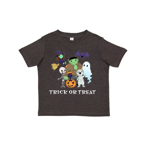 Inktastic Halloween Trick-or-treat Cute Group of Monsters Boys or Girls Toddler T-Shirt