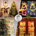 thumbnail image 4 of VIVIHEYDAY35 Inch Christmas Window Hanging Lights Xmas Tree Decoration, Large Bell, 8 Modes 100 LEDs, 4 of 7