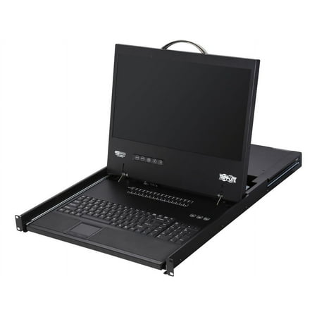 UPC: 0037332140319 | Tripp Lite 16-Port 1U Rack-Mount Console KVM Switch with 19-in. LCD  PS/2 or USB  VGA  TAA (B040-016-19)