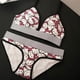 thumbnail image 4 of Sanrio Hello Kitty-ropa interior para mujer, figura de Anime, moda Sexy Y2K picante para chicas, Conjunto de Sujetador deportivo elástico, prendas de vestir, Bikini, 4 of 4