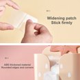 thumbnail image 4 of tredstone Wall-mounted Tissue Box Self-adhesive Garbage Storage Organizer Toilet Paper Holder Container, Pink, 4 of 8