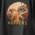 thumbnail image 3 of Disney Pixar Hoppers Log Photo Youth T Shirt (Black, XS-XL), 3 of 4