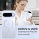 thumbnail image 5 of Funda de teléfono BENTOBEN con purpurina magnética transparente para Google Pixel 10, 5 of 8