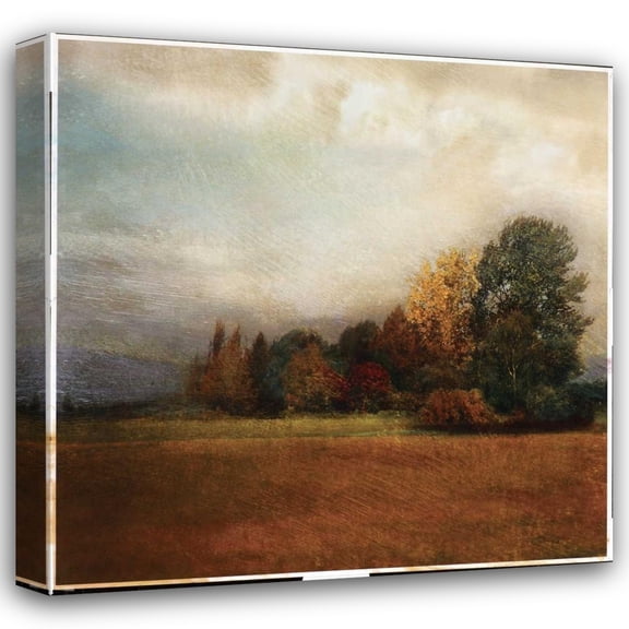 Amy Melious 20x20 Gallery Wrapped Canvas Wall Art Titled - Autumn Horizon II
