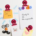 thumbnail image 4 of LAICAIW 8 Pack Refrigerator Magnets Fridge Magnets Magnetic Clips Perfect for Refrigerator Whiteboard Magnets Photo Displays Home School Use(Rose Red), 4 of 6