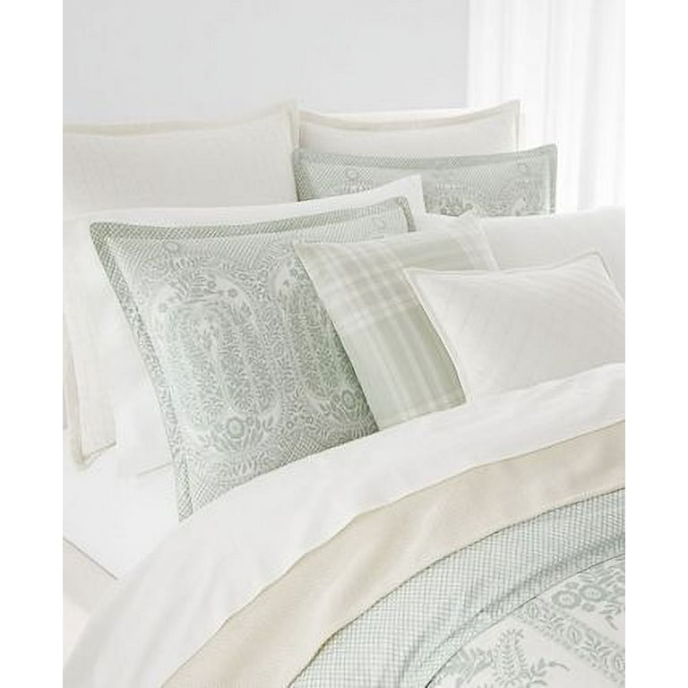 Ralph Lauren CELADON MULTI Wakefield Cotton Bedding 3 Piece
