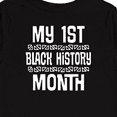thumbnail image 4 of Inktastic 1st Black History Month Boys or Girls Long Sleeve Toddler T-Shirt, 4 of 5