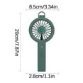 WRKEKC Portable Fan HandHeld Spray Fan Humidification and Water