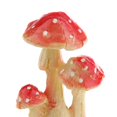 thumbnail image 4 of Figura miniatura de la seta Escultura Animal de Resina Estatuas para Ornamentos de Césped - Seta roja 5x3cm Magideal Figura miniatura de la seta, 4 of 8