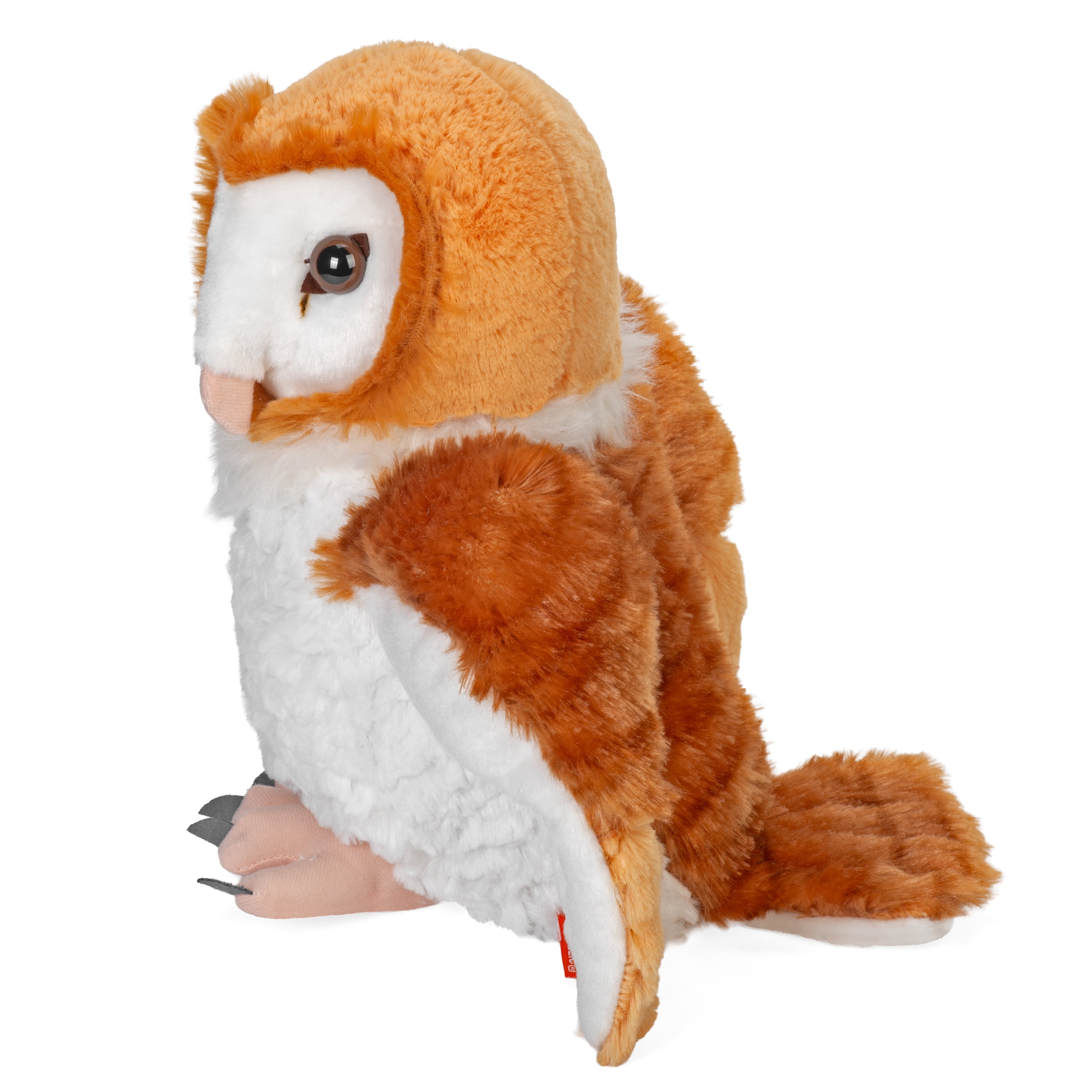 Wild Republic Barn Own, Cuddlekins, Stuffed Animal, 12 Inches, Gift for Kids, Plush Toy, Fill is Spun Recycled Water Bottles