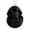Black,3.9 Inch, variant on Dragon Ornaments for Christmas Tree,Dragon Egg‑Shaped Acrylic Christmas Hanging Ornament,2D Acrylic Cute Dragon Egg Hanging Decoration,Novelty Dragon Egg Hanging Charm for Xmas Tree,Gift