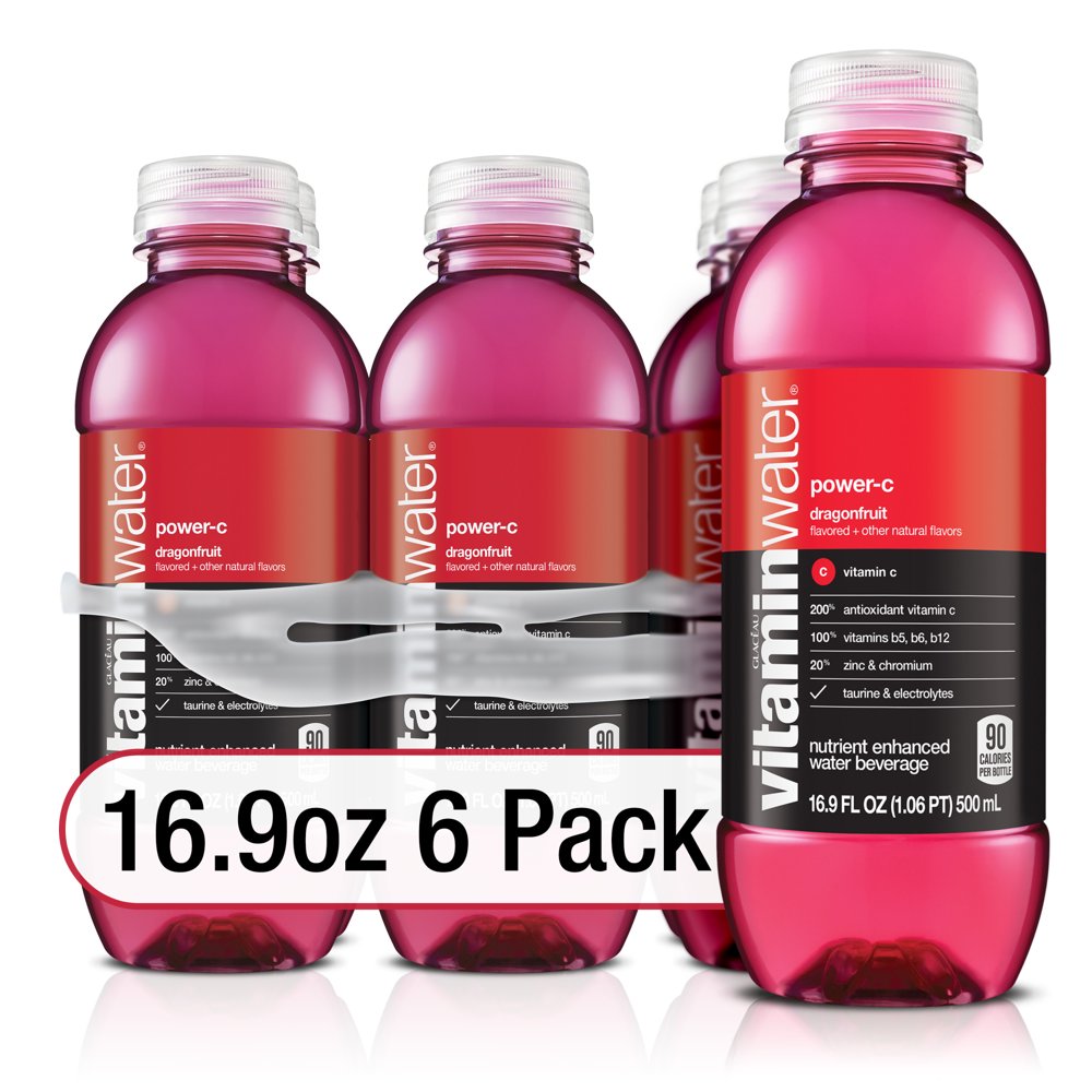 vitaminwater powerc electrolyte enhanced water w/ vitamins